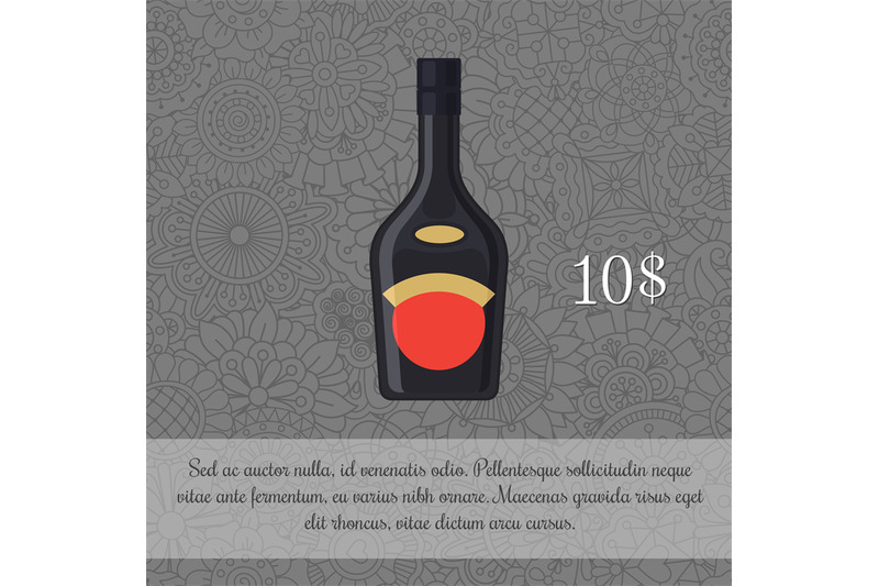 liquor-in-black-bottle-card-template