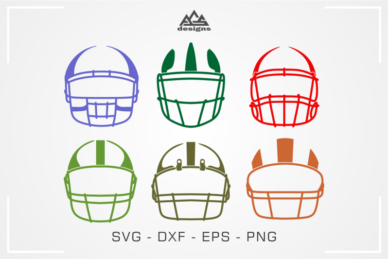 6-football-helmet-svg-design