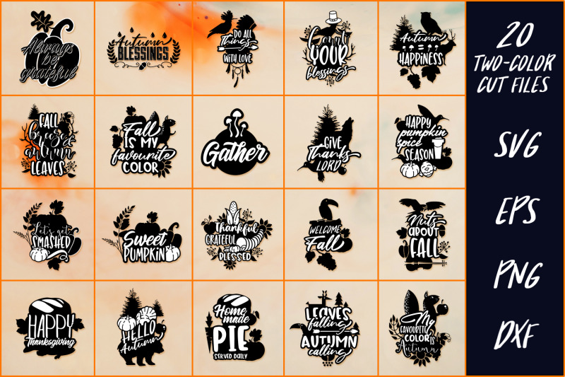 Download Thanksgiving SVG Files Bundle By Craft-N-Cuts ...