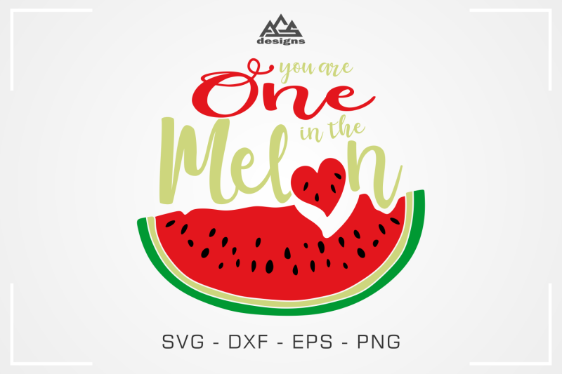 quot-one-in-the-melon-quot-summer-melon-svg-design