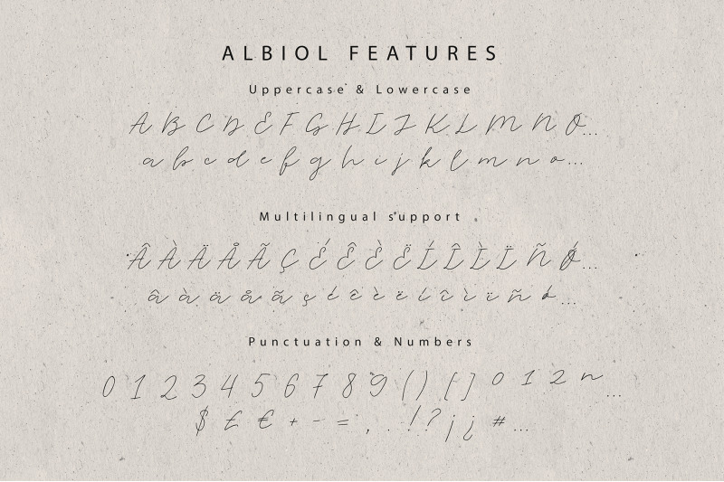 albiol-handwritten-script