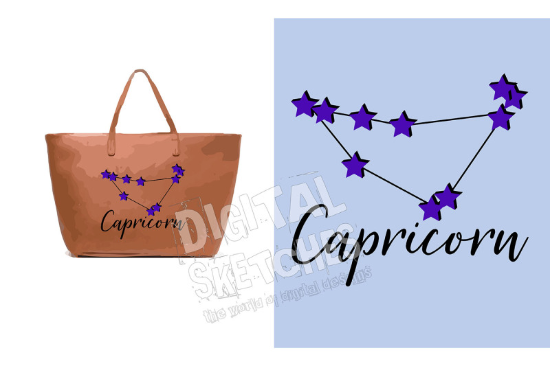 capricorn-vector-graphic-cut-file-clipart-zodiac-signs-stars