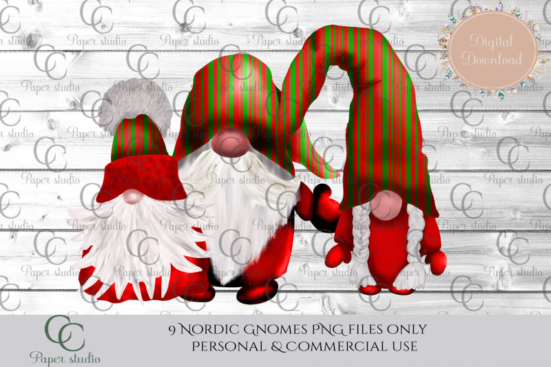tomte-gnomes-christmas-stripes