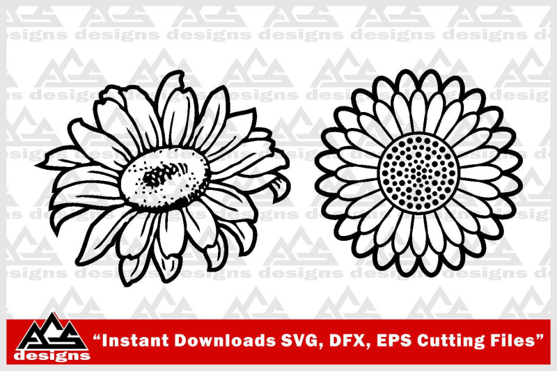 sun-flower-svg-design