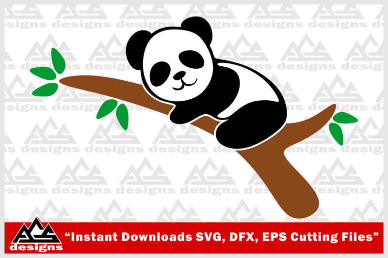Cute Panda Svg Design By AgsDesign | TheHungryJPEG.com