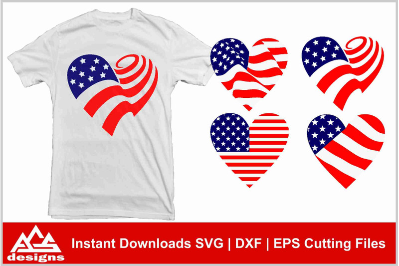 usa-flag-heart-love-svg-design