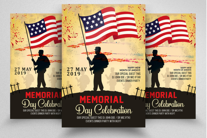 memorial-day-event-celebration-flyer