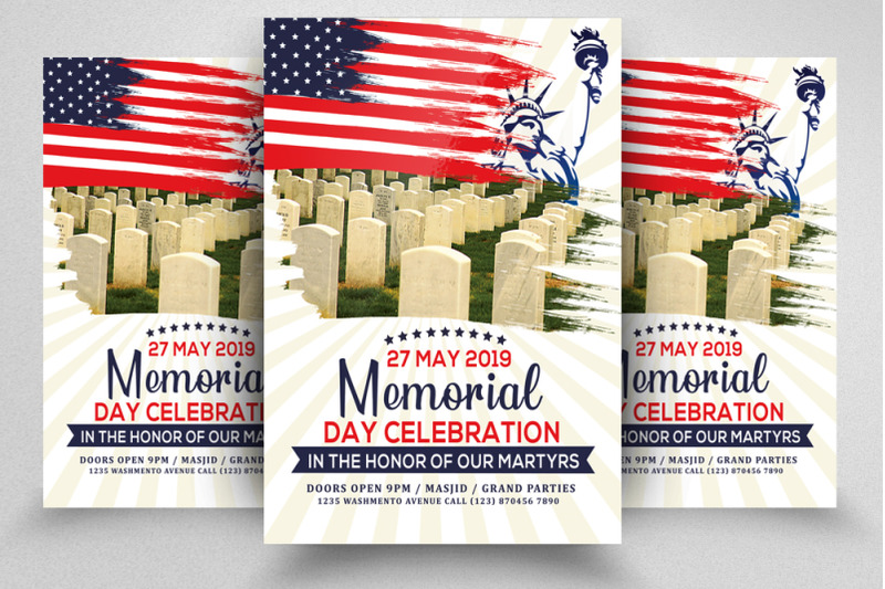 memorial-day-celebration-flyer-poster