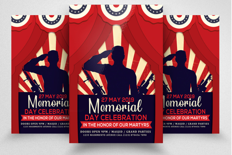 memorial-day-celebration-flyer-poster