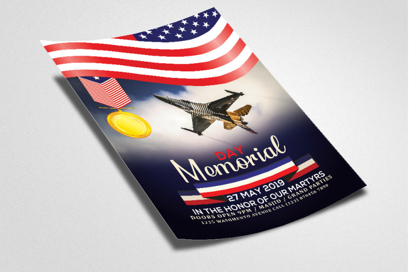 memorial-day-flyer-template