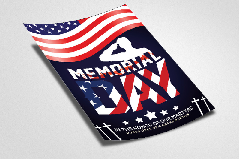 memorial-day-flyer-template