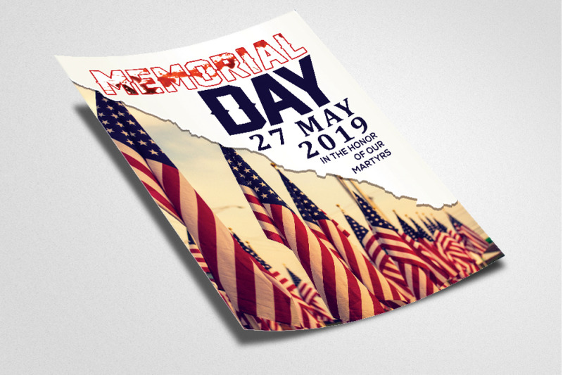 memorial-day-remember-event-flyer-template