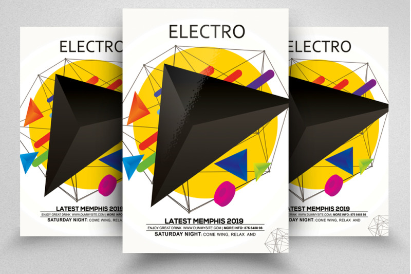 abstract-electro-flyer-template