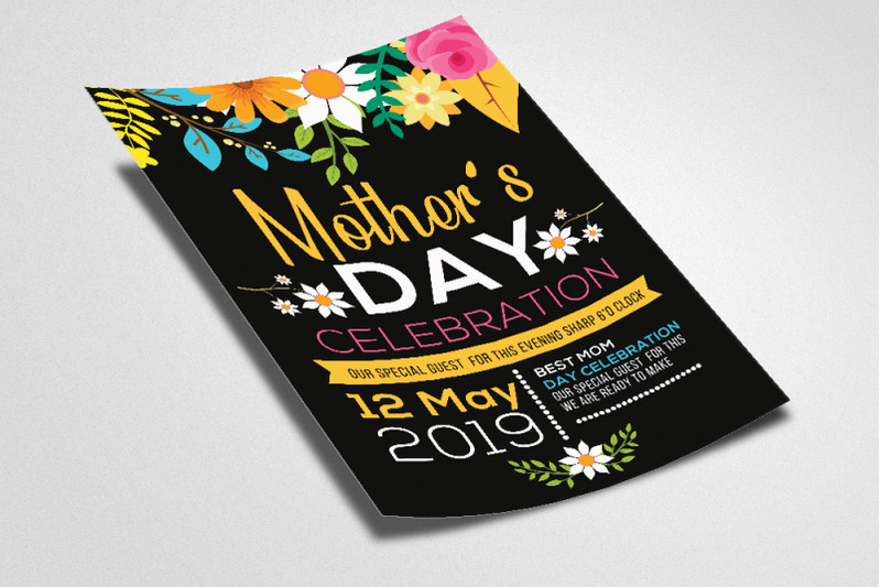 mothers-day-celebration-flyer-template