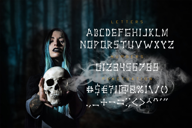 skeleton-font-and-graphics-pack