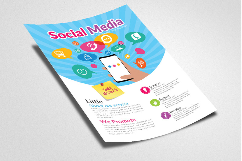 social-media-marketing-flyer-template