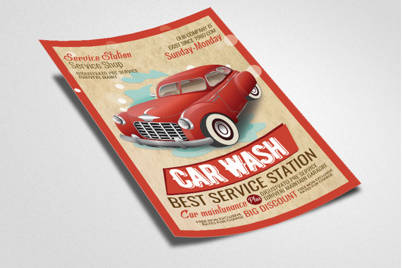 car-wash-service-station-flyer-template