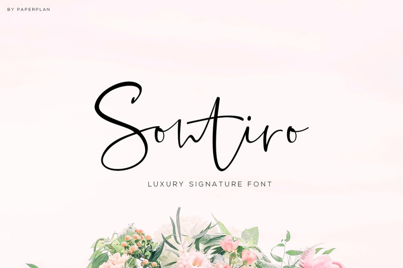 sontiro-signature-typography