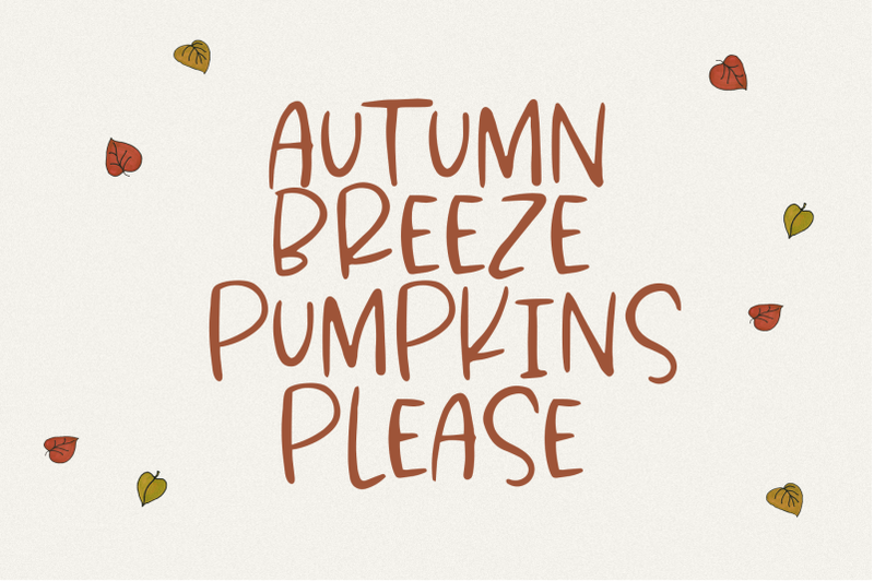 pumpkin-spice-a-handwritten-font