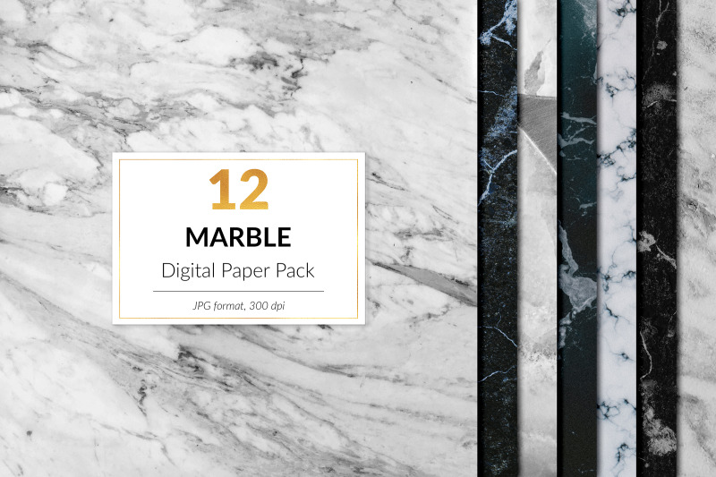 black-and-white-marble