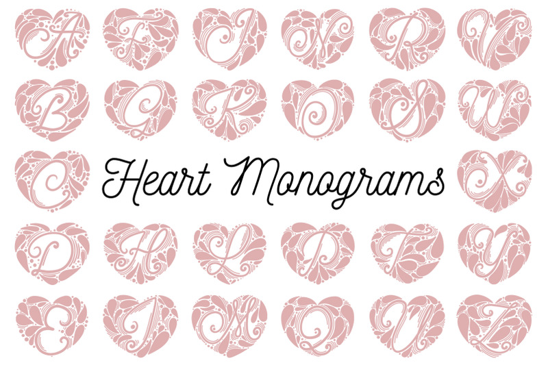heart-monograms