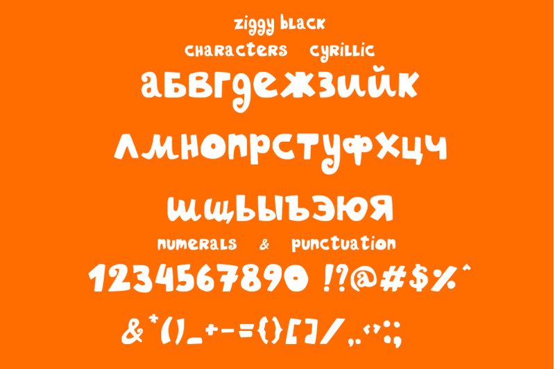 ziggy-color-font