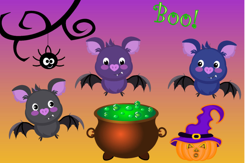 vector-halloween-bats