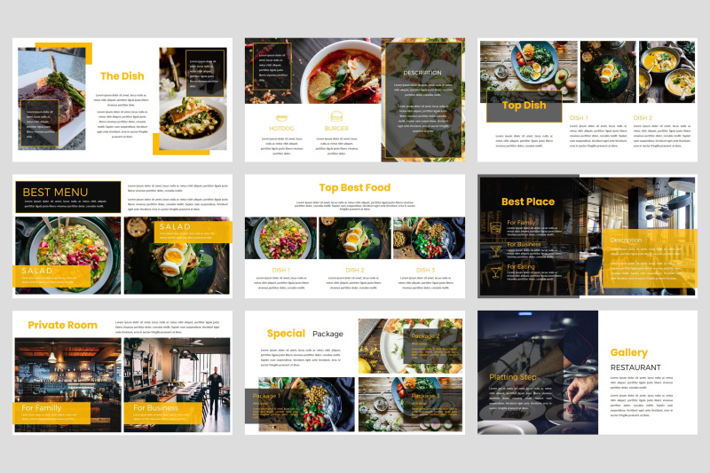 cuillere-restaurant-powerpoint-template