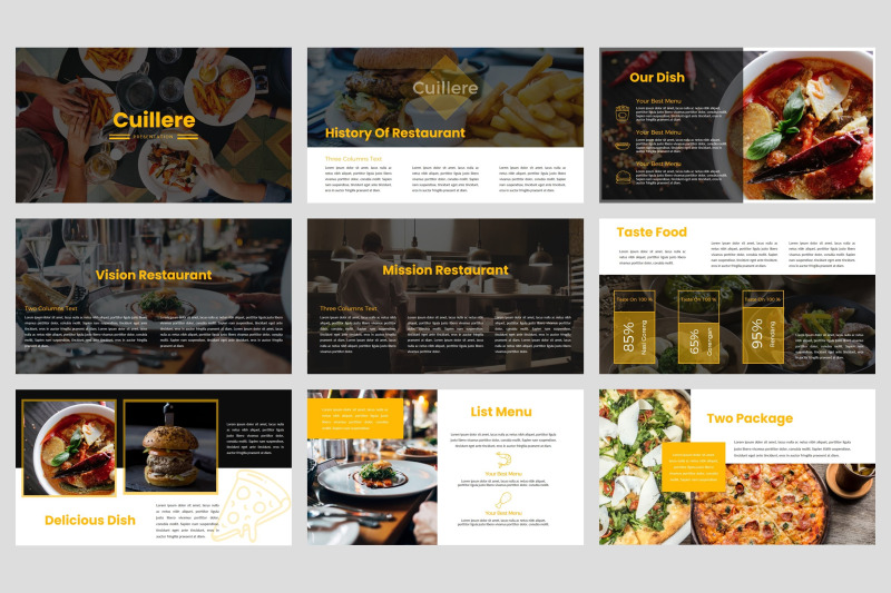 cuillere-restaurant-powerpoint-template