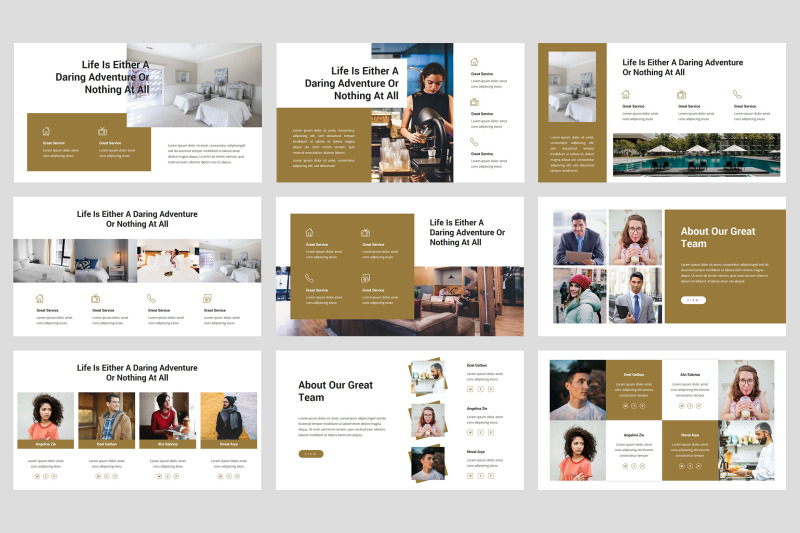 kresna-hotel-google-slides-template