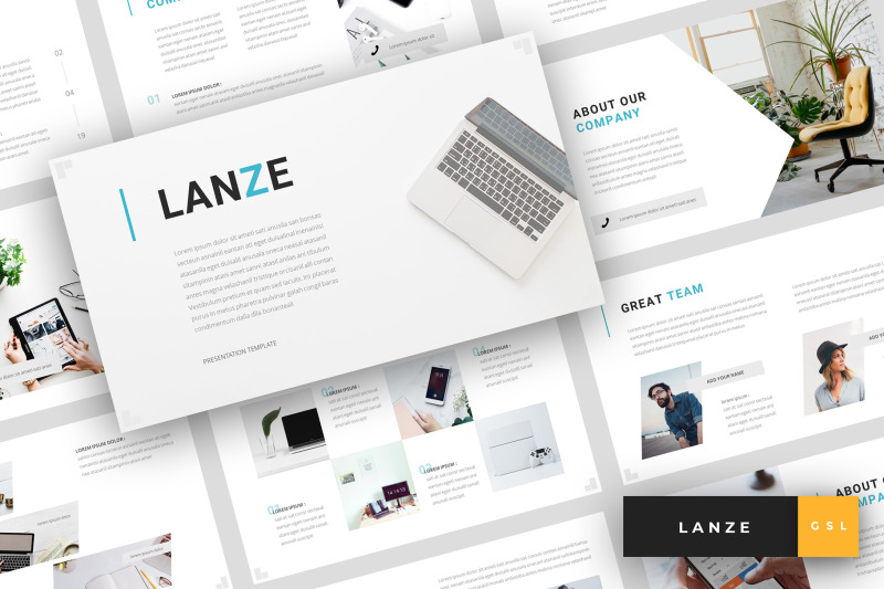 lanze-marketing-google-slides-template