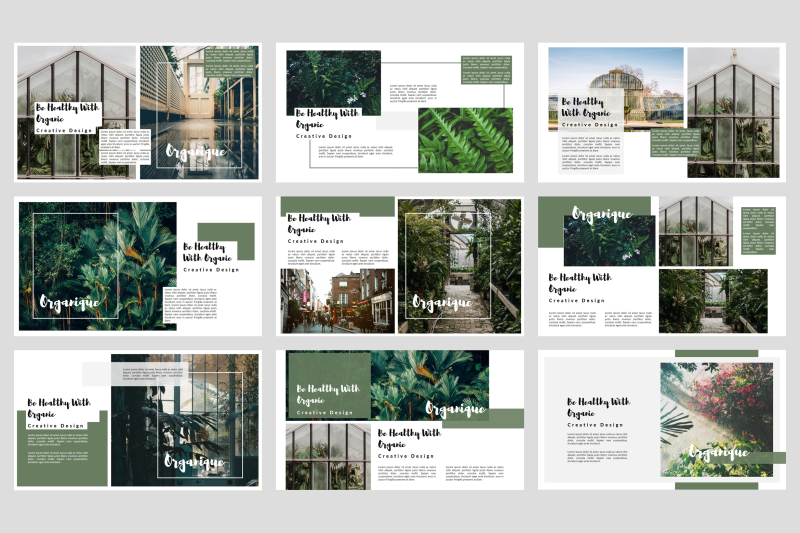 organique-botanical-keynote-template