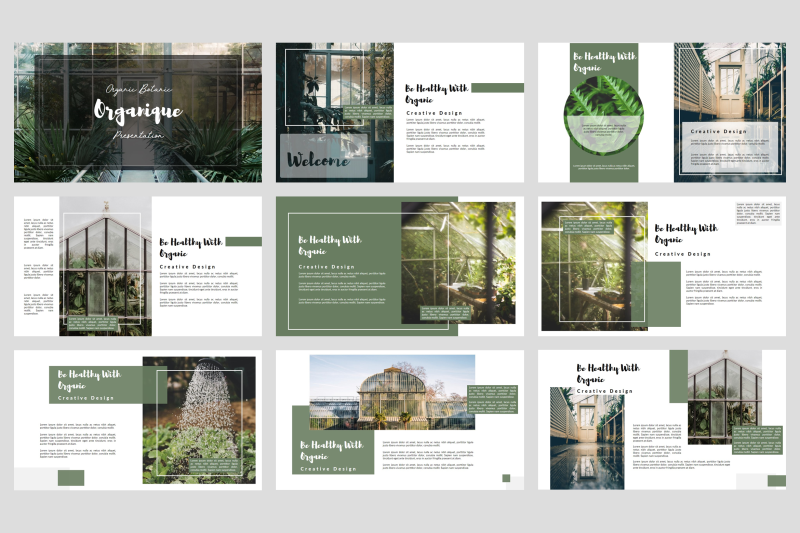 organique-botanical-keynote-template