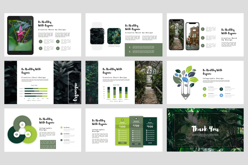 organique-botanical-keynote-template