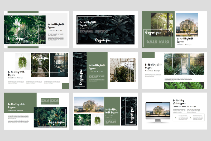 organique-botanical-keynote-template