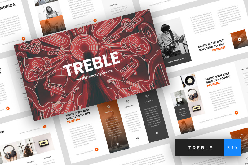 treble-music-keynote-template