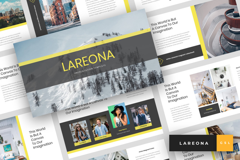 lareona-creative-google-slides-template
