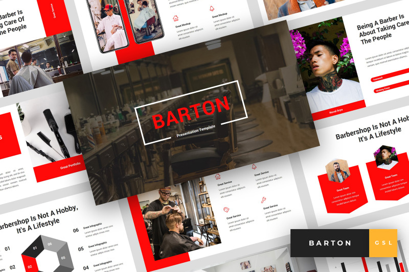 barton-barbershop-google-slides-template