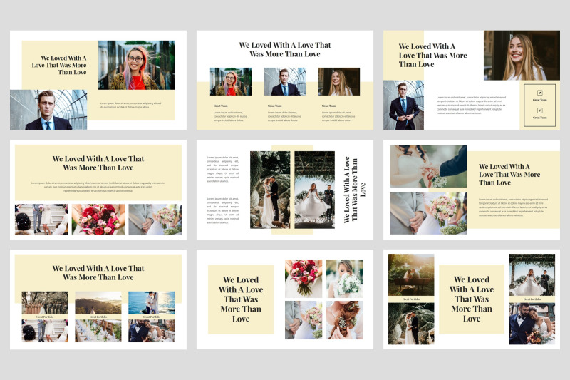 della-wedding-powerpoint-template