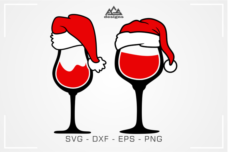 christmas-santa-wine-glass-svg-cuttable-design