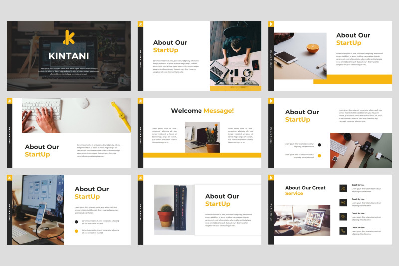 kintani-startup-powerpoint-template