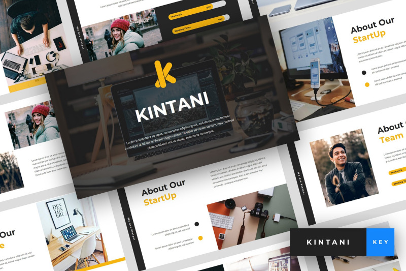 kintani-startup-keynote-template