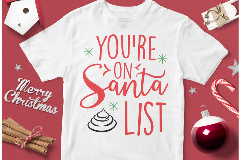 you-039-re-on-santa-list-funny-christmas-quotes-svg