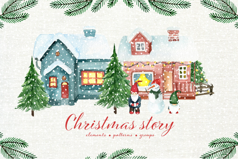 christmas-story-watercolor-set