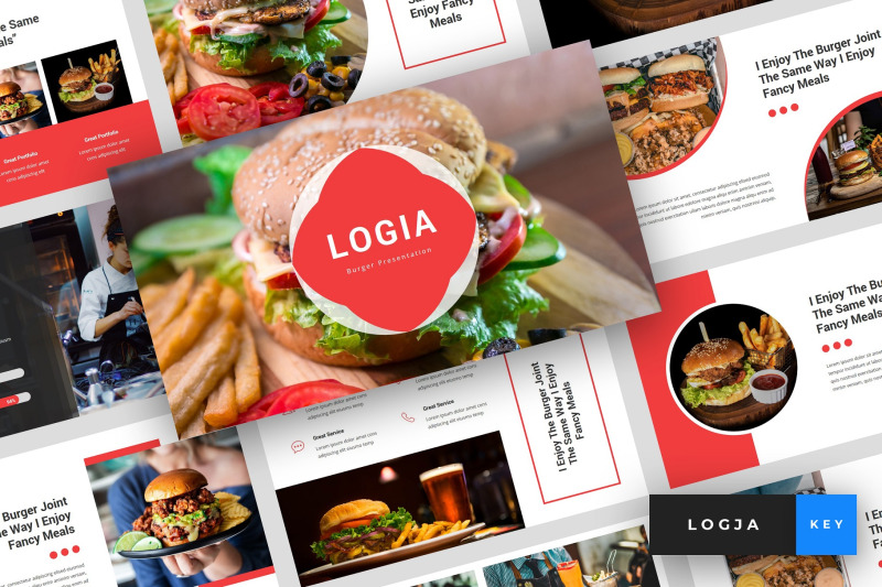 logja-burger-keynote-template