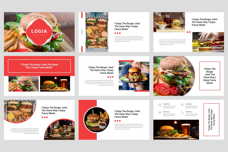 logja-burger-google-slides-template
