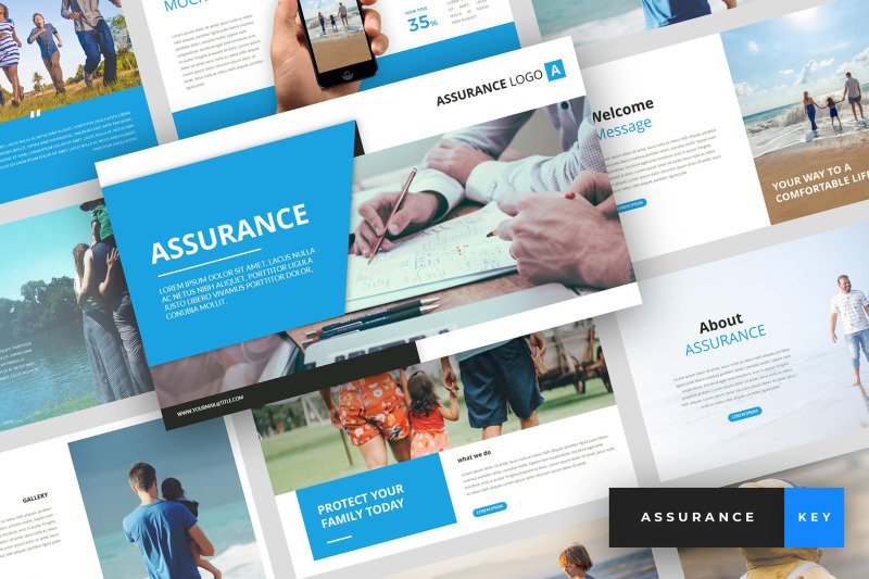 assurance-insurance-keynote-template