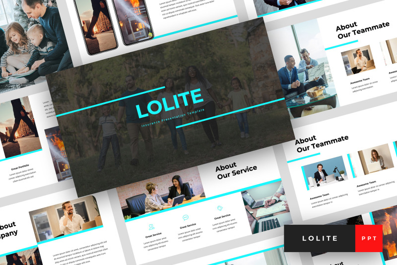 lolite-insurance-powerpoint-template