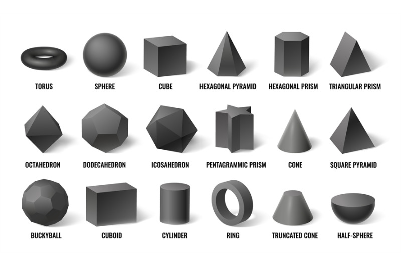 realistic-3d-basic-shapes-sphere-shape-with-shadow-cube-geometry-and