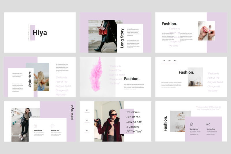 hiya-fashion-google-slides-templat